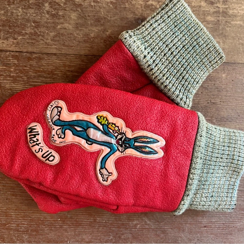 Bugs Bunny Snow Mittens